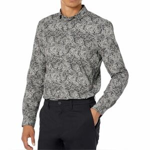 JOHN VARVATOS ☆ "Ross" Paisley Long Sleeve Sport Shirt ☆ NWT $218